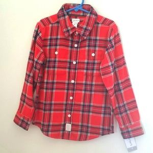 6 Carter's Plaid Shirt